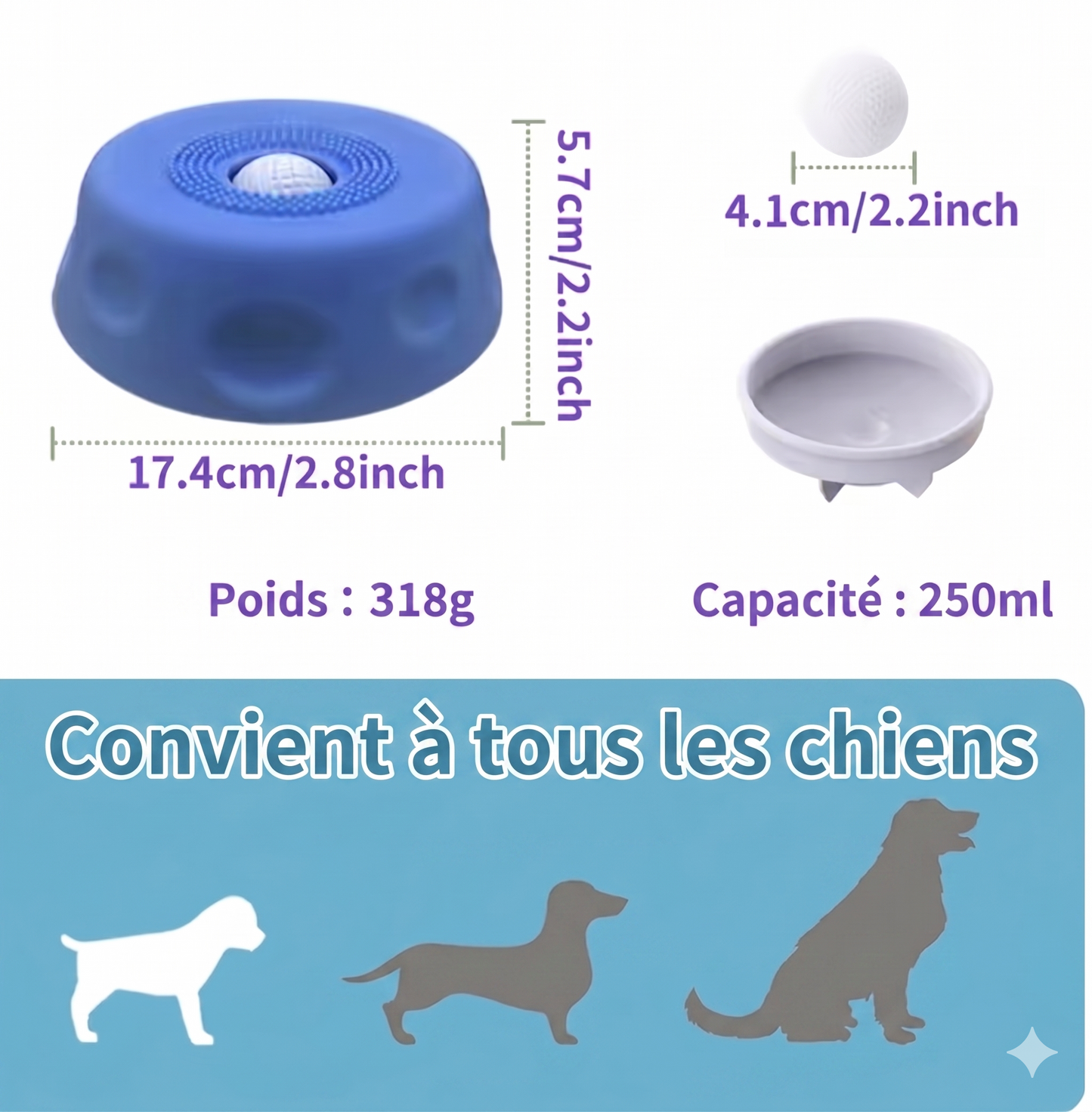 Bol Zen pour Chien — PatteDouce